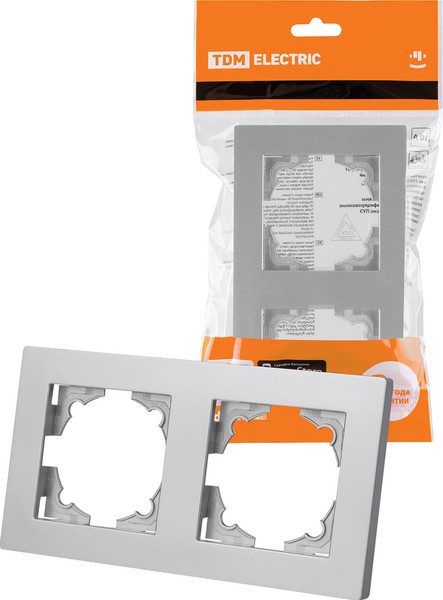 Рамка для выключателей и розеток TDM Сенеж / SQ1816-0255