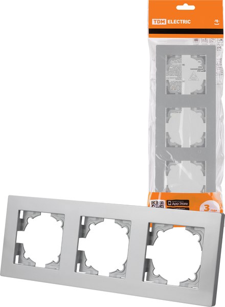 Рамка для выключателей и розеток TDM Сенеж / SQ1816-0256