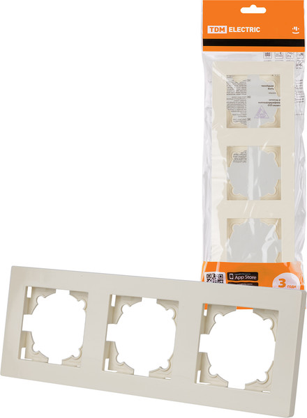 Рамка для выключателей и розеток TDM Сенеж / SQ1816-0156