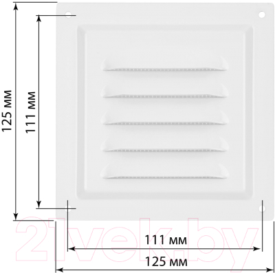 Решетка вентиляционная TDM SQ1807-0700