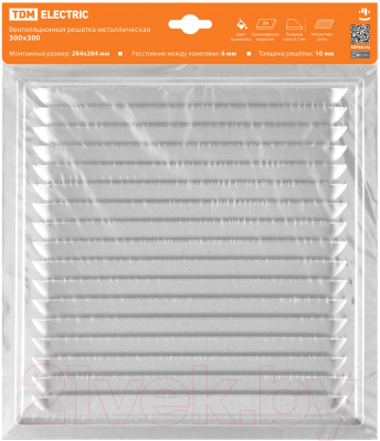 Решетка вентиляционная TDM SQ1807-0716