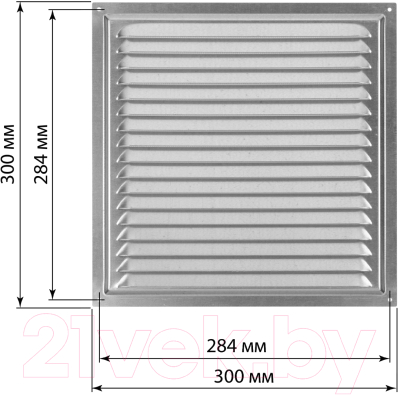 Решетка вентиляционная TDM SQ1807-0716