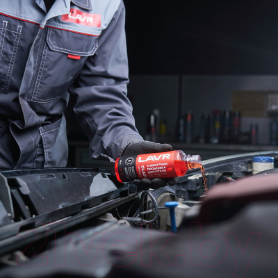 Присадка Lavr 5-минутная промывка двигателя и редуктора / Ln1003N