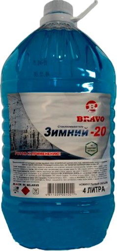 Жидкость стеклоомывающая BravO Зимний -20 - фото