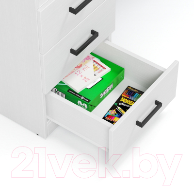 Письменный стол ГМЦ СП12.3 (белый)