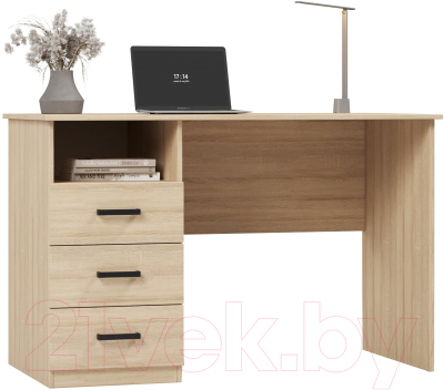 Письменный стол ГМЦ СП12.3 (дуб сонома) - фото
