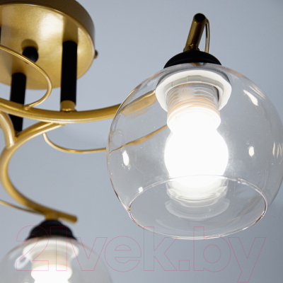 Люстра Элетех Лия/3 НПБ 01-3x60-187 / 1005404364 (золото)