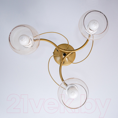 Люстра Элетех Лия/3 НПБ 01-3x60-187 / 1005404364 (золото)
