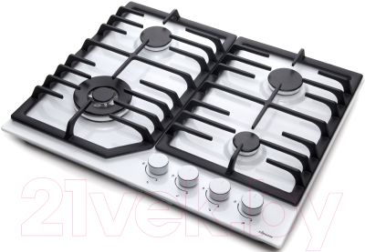 Газовая варочная панель Konigin Blaze 604 WHW - фото