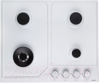 Газовая варочная панель Konigin Blaze 604 WHW