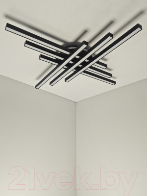 Потолочный светильник Mirastyle XL-60034/6+1 BK