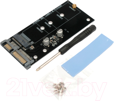 Адаптер для SSD диска Cablexpert EE18-M2S3PCB-02