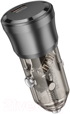 Адаптер питания автомобильный Borofone BZ24 - фото