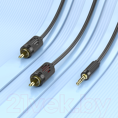 Кабель Hoco UPA28 Jack 3.5mm - 2 RCA