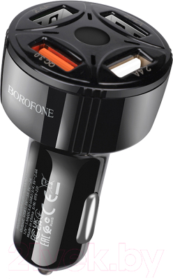 Адаптер питания автомобильный Borofone BZ04 - фото