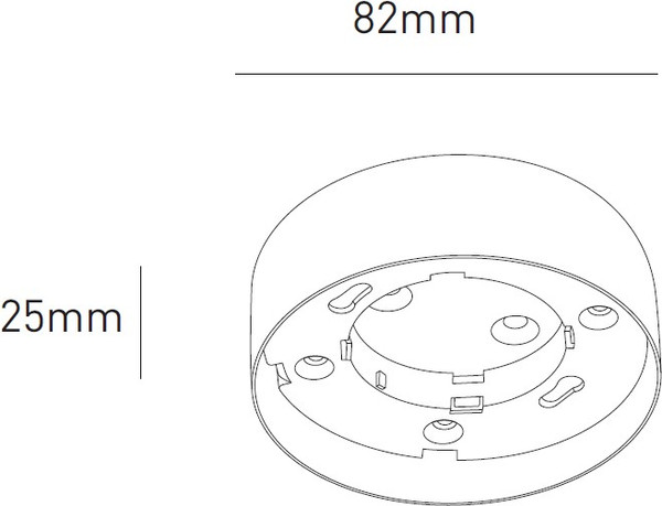 Точечный светильник IEK LUPB0-GX53-1-K01