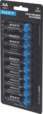 Комплект батареек Maxvi MBLR6ES10 AA