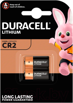 Комплект батареек Duracell Photo Ultra M3 CR2 - фото