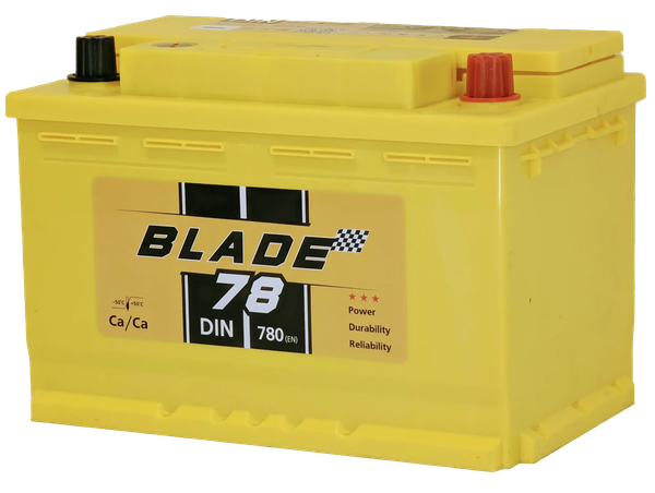 Автомобильный аккумулятор BLADE R 780A DIN78MF