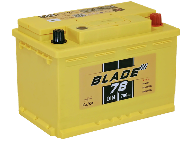 Автомобильный аккумулятор BLADE R 780A DIN78MF