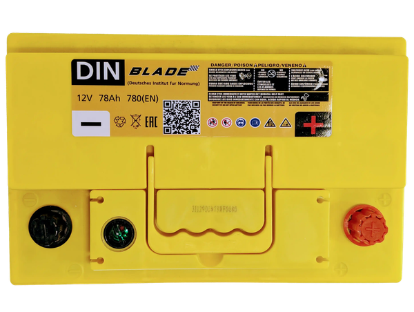 Автомобильный аккумулятор BLADE R 780A DIN78MF