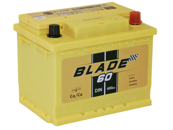 Автомобильный аккумулятор BLADE R 600A DIN60MF