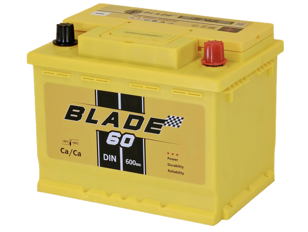 Автомобильный аккумулятор BLADE R 600A DIN60MF