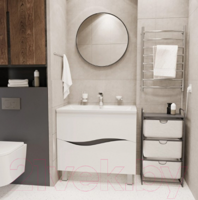 Тумба под умывальник Mixline Лайф 80 553034