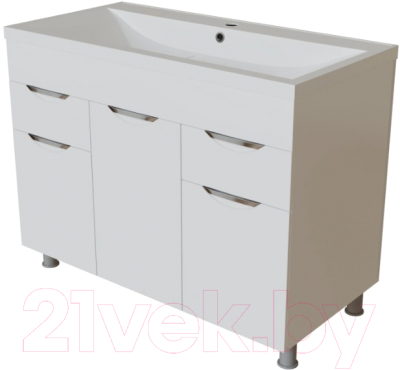 Тумба под умывальник Mixline Этьен 90 553804 - фото