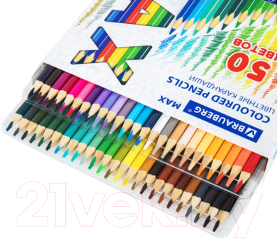 Набор цветных карандашей Brauberg Max / 181860