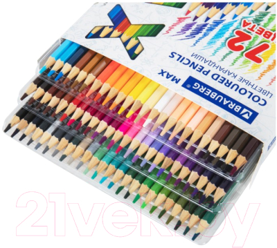 Набор цветных карандашей Brauberg Max / 181861