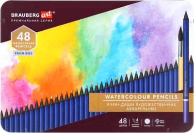 Набор цветных карандашей Brauberg Art Premiere / 181924 - фото