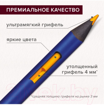 Набор цветных карандашей Brauberg Art Premiere / 181924
