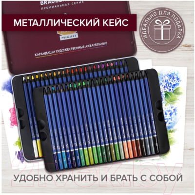 Набор цветных карандашей Brauberg Art Premiere / 181924