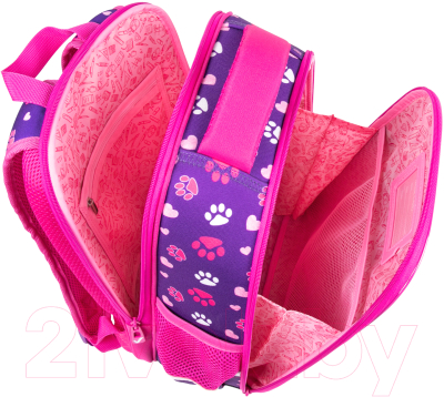 Школьный рюкзак Brauberg Fit. Playing kitty / 270615