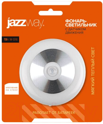 Фонарь JAZZway TS6-L1W-SENS / 5031692