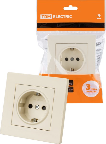 Розетка TDM Сенеж / SQ1816-0133