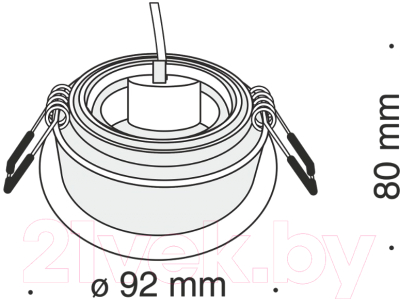 Точечный светильник Maytoni Akron DL025-2-01W