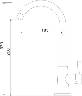 Смеситель Gross Aqua Neosteel 3211611SS