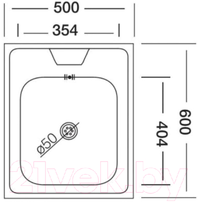 Мойка кухонная КромРус EC-208M RUS