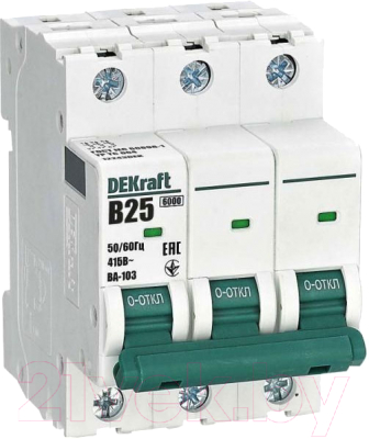 Выключатель автоматический DEKraft 12243DEK - фото