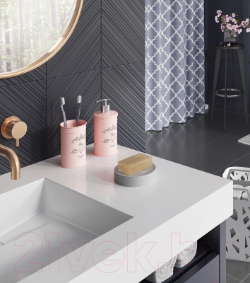 Мыльница Bisk Nicea 06756