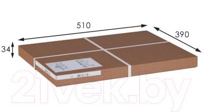 Журнальный столик Мебелик Берген