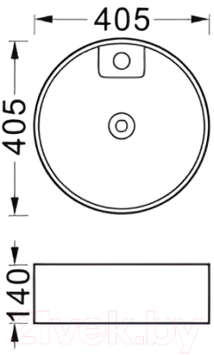 Умывальник Aquatek Европа AQ5212-MB (матовый черный)