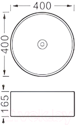 Умывальник Aquatek AQ5118-MB