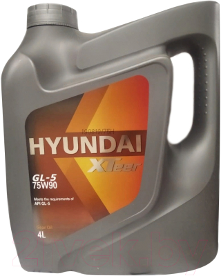 Трансмиссионное масло Hyundai XTeer Gear Oil-5 75W90 / 1041439 - фото