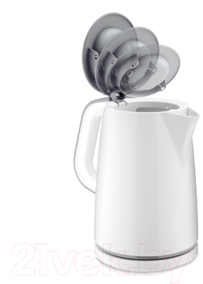 Электрочайник Zelmer ZCK7620S (белый/серый)