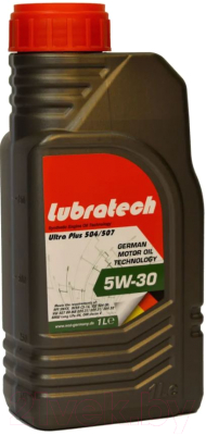 Моторное масло Lubratech Ultra Plus 504/507 5W30