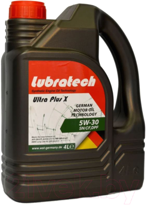Моторное масло Lubratech Ultra Plus X 5W30