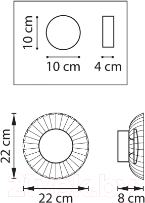 Бра Lightstar Celesta 809012